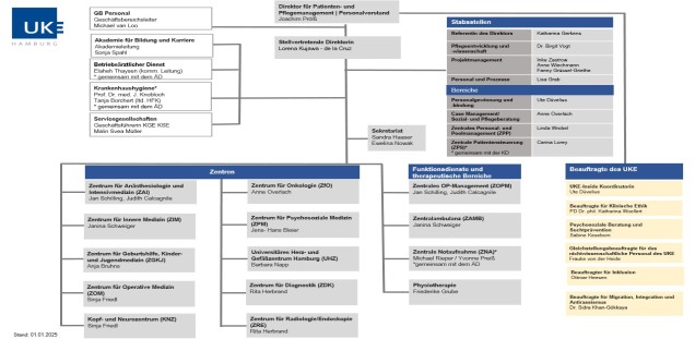 Organigramm der DPP 01 2025